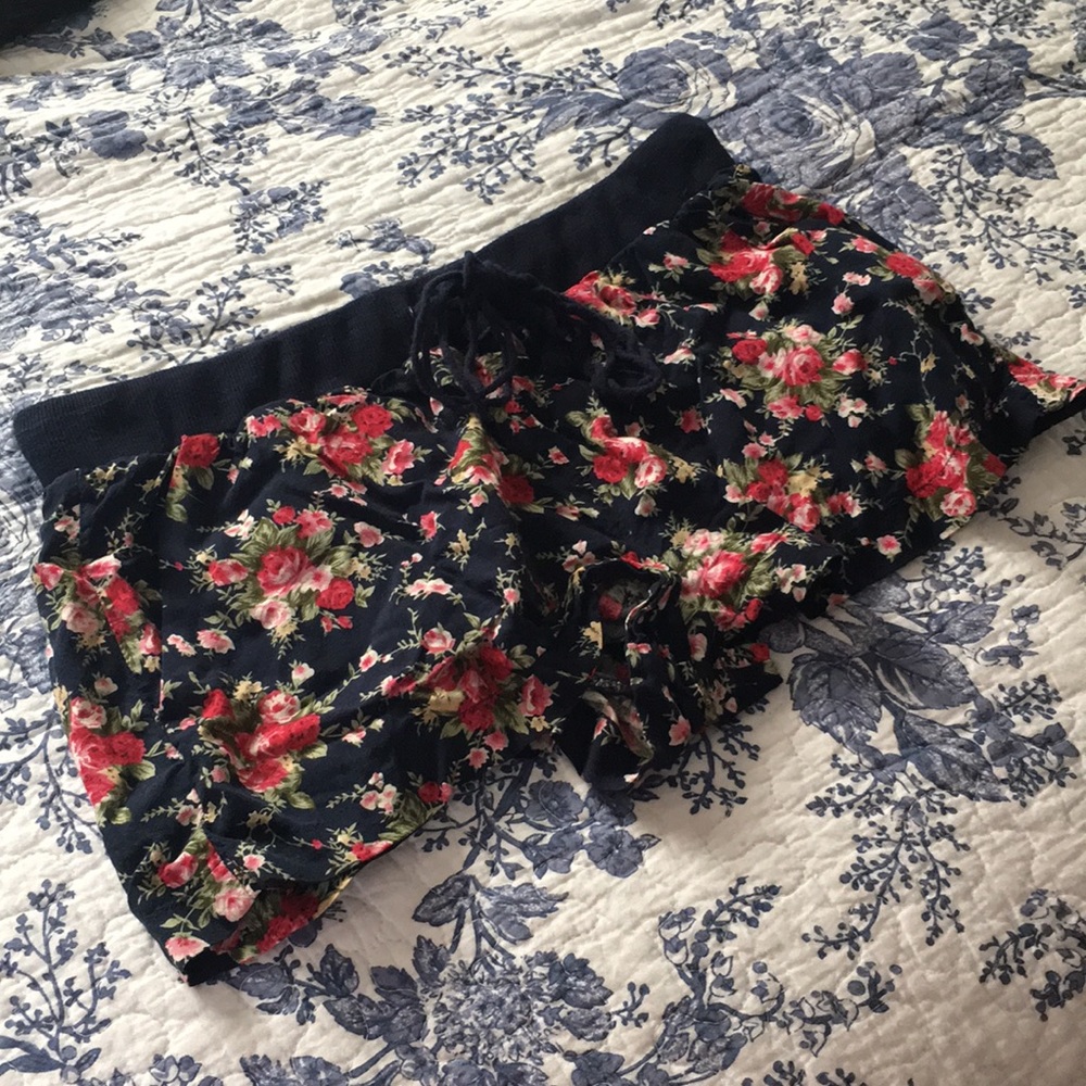 Forever 21 Floral Print Shorts